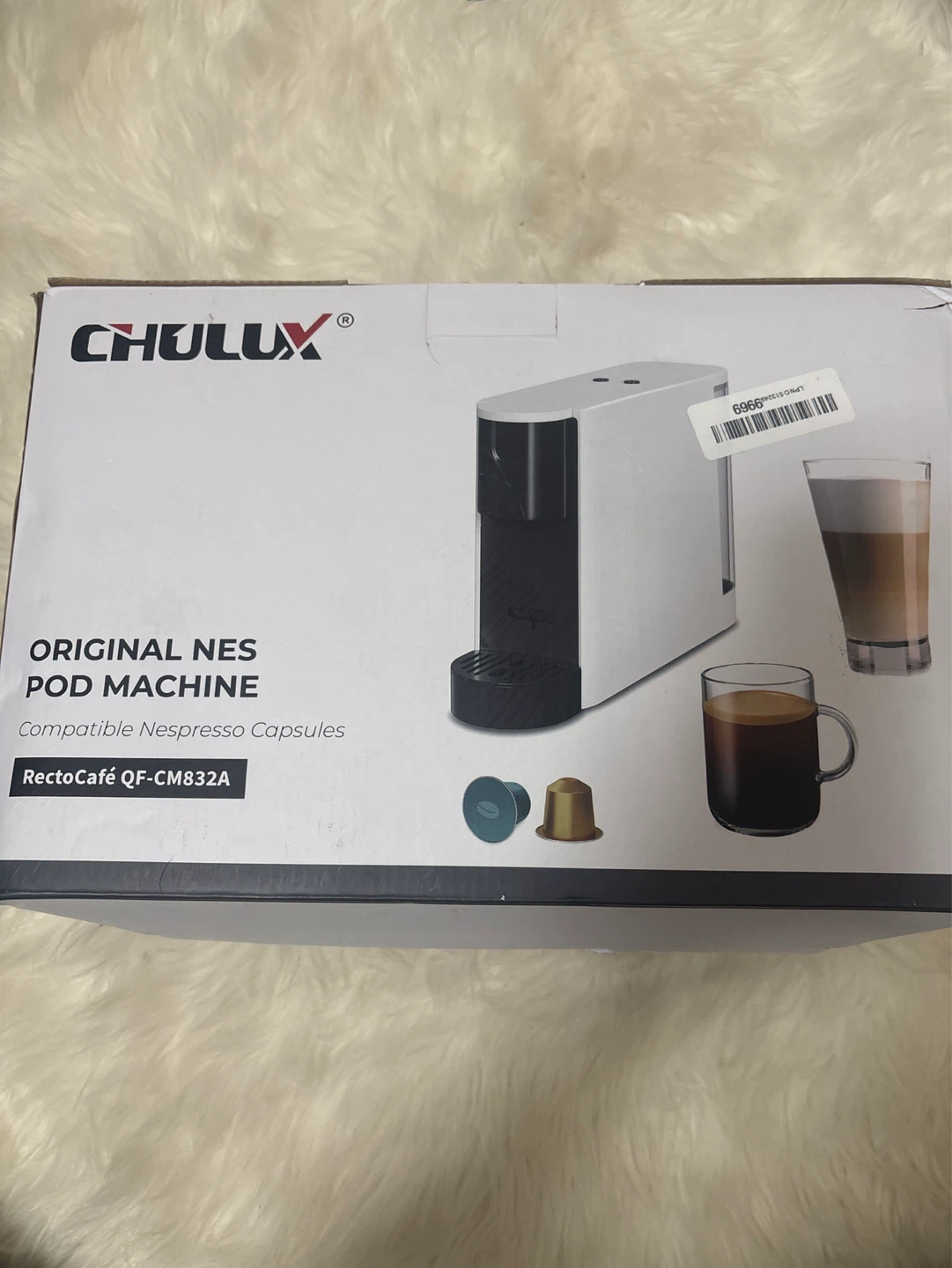 CHULUX Original NES Pod Machine RectoCafé QF-CM832A