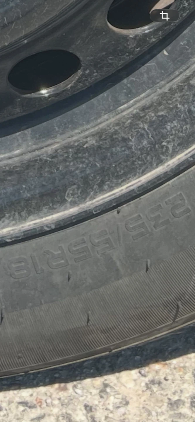 235/55R18 Winter Tire on Steel Rim - photo 4