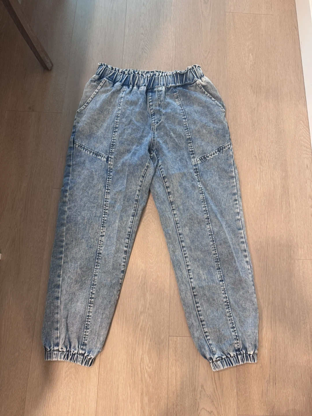 SHEIN Curve Acid Wash Jogger Jeans - 0XL