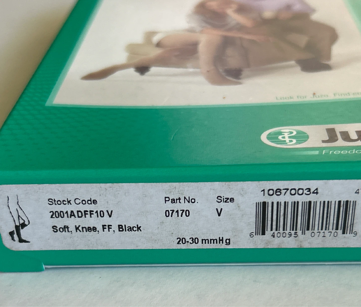 Juzo Soft Compression Stockings - Black, Size V - photo 4