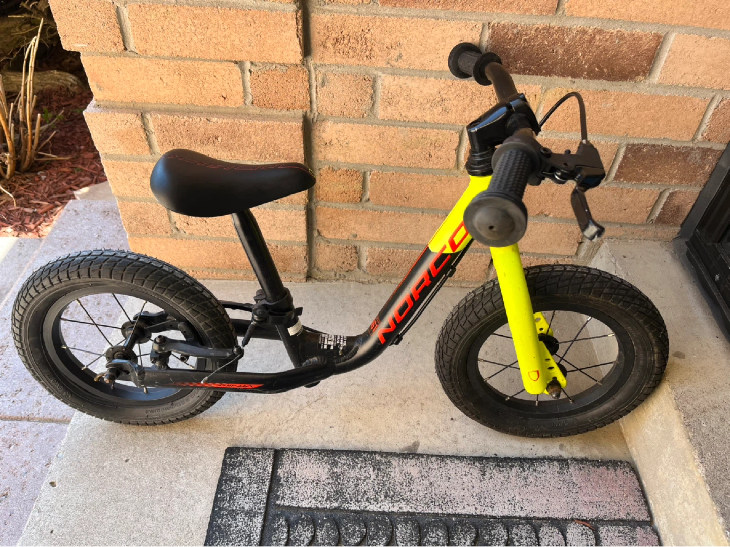 Norco Ninja 12 Run  Balance Bike - Yellow