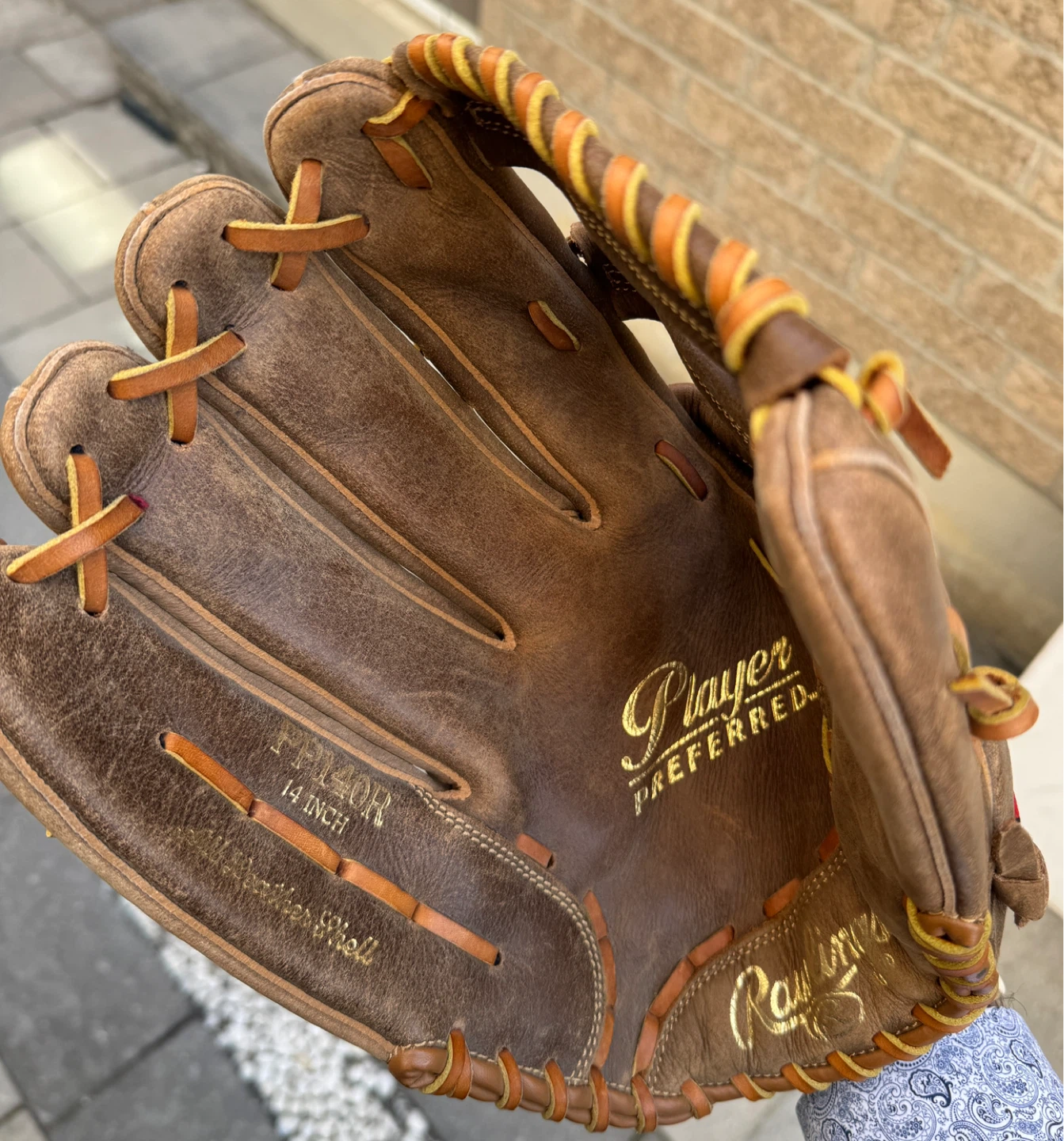 Rawlings PP140R Player Preferred Baseball Glove 14 Inch - photo 5