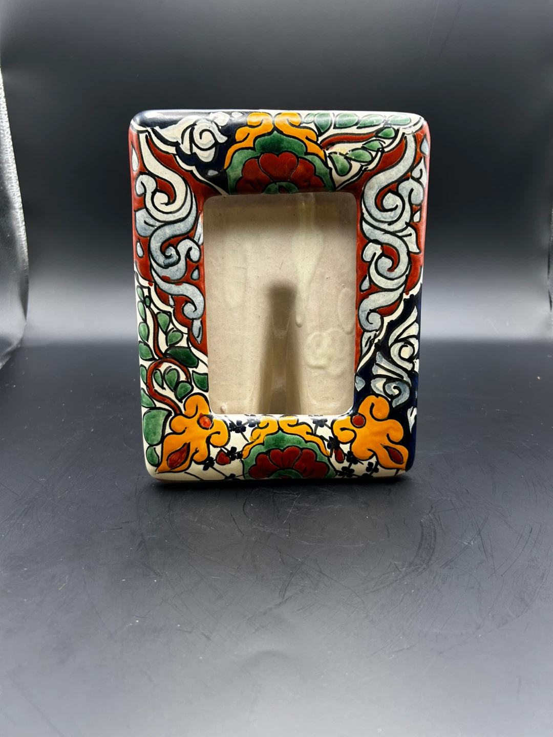 Decorative Talavera  Ceramic Photo Frame