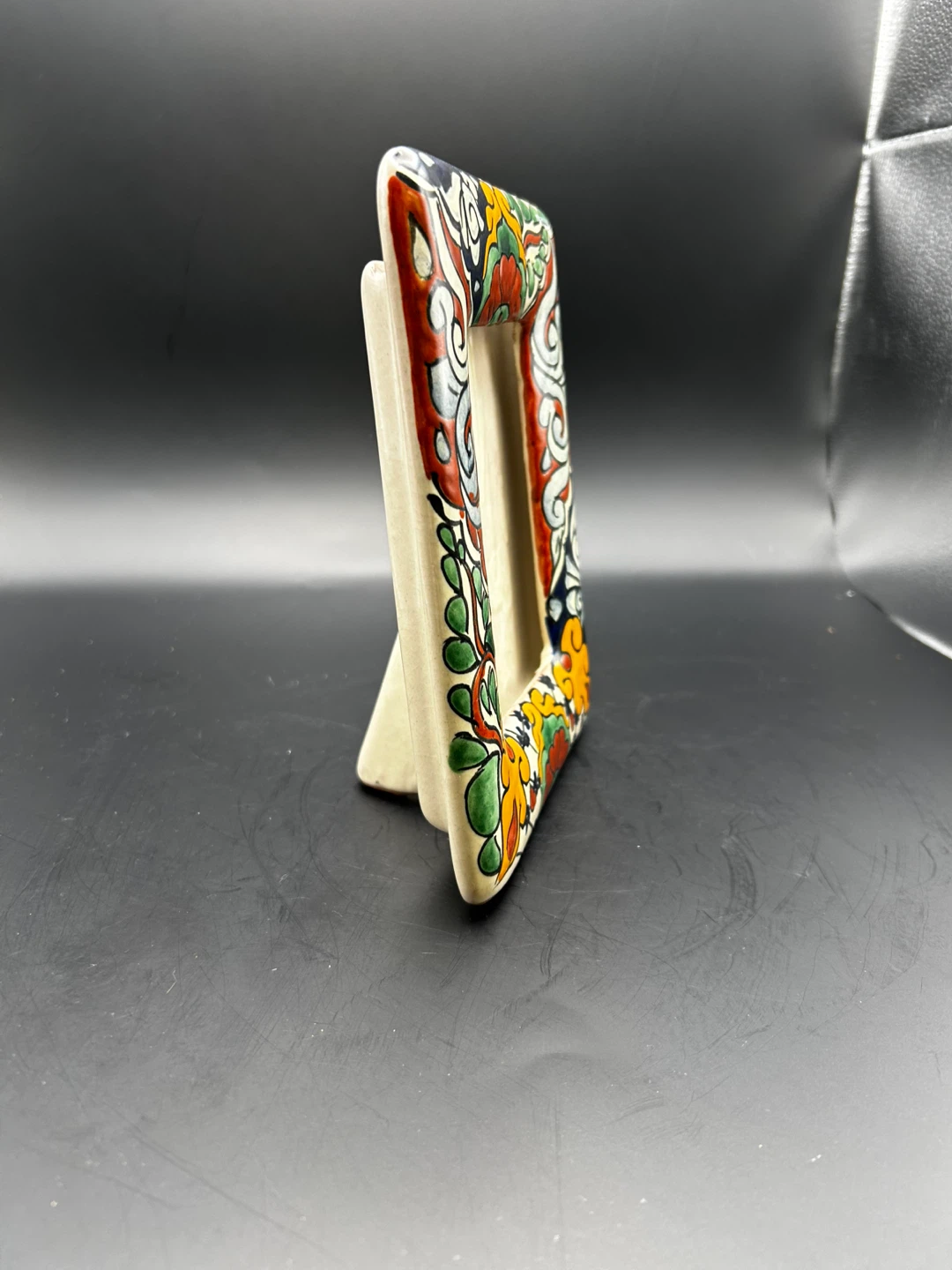 Decorative Talavera  Ceramic Photo Frame - photo 2