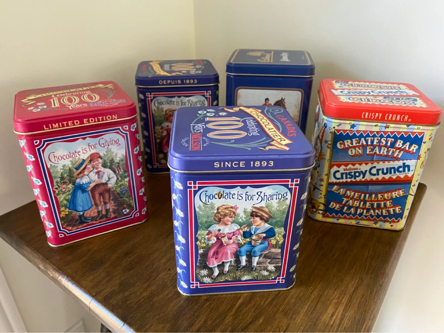 5 Collectible Candy Tins from the ‘80’s and ‘90’s