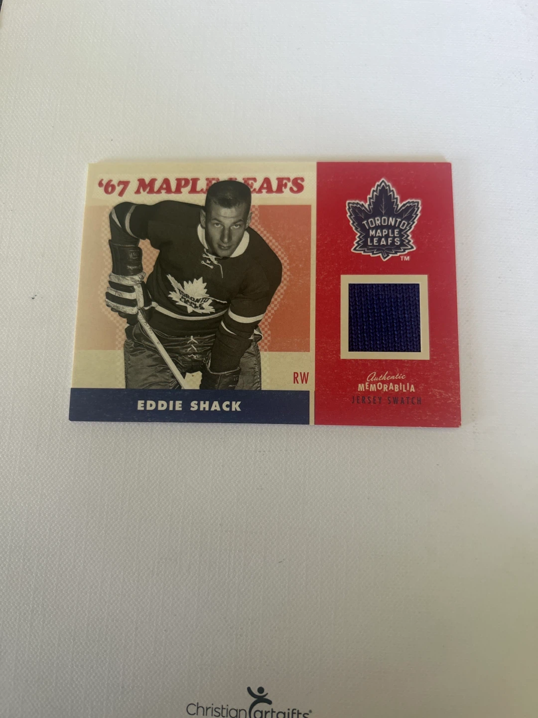 1967 Toronto Maple Leafs Eddie Shack