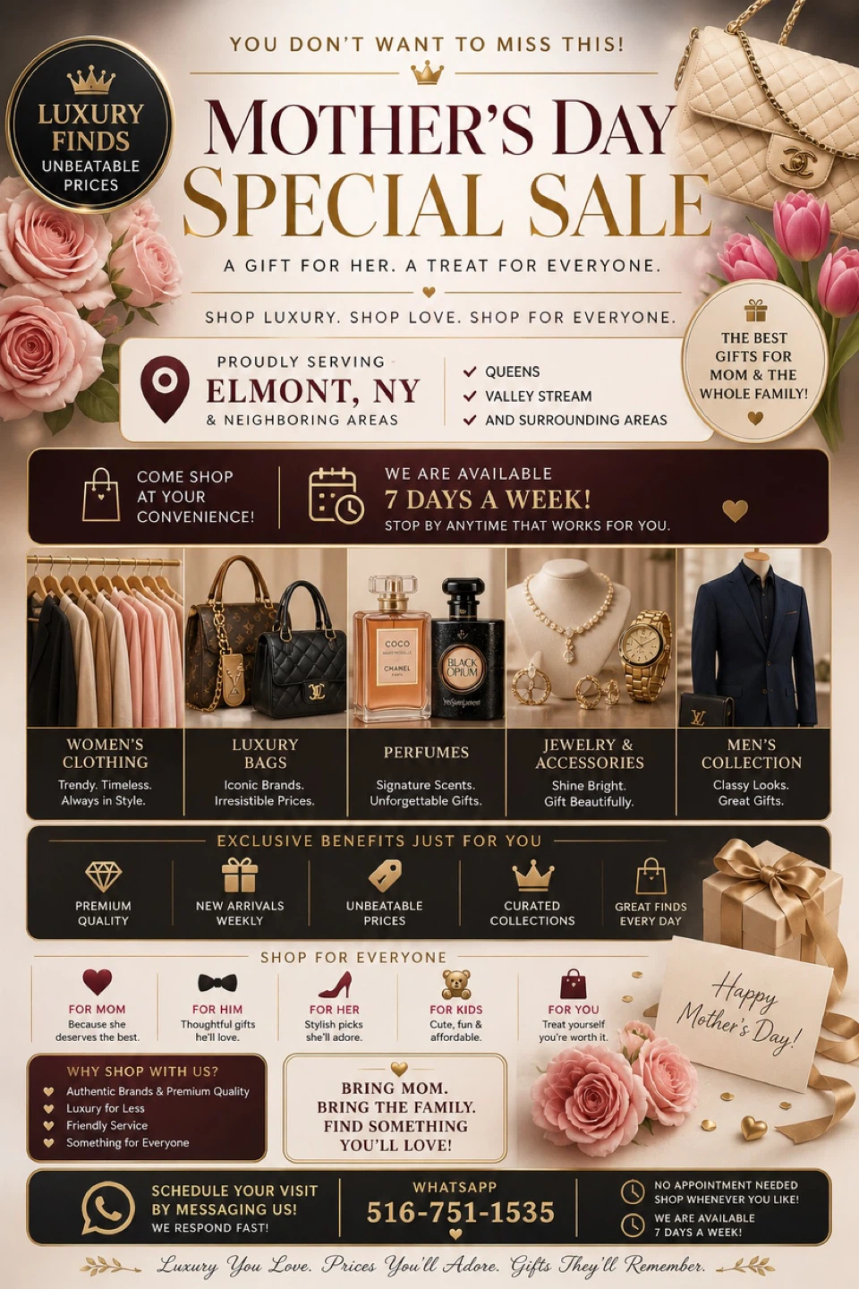Mother's Day Special Sale - Luxury Finds