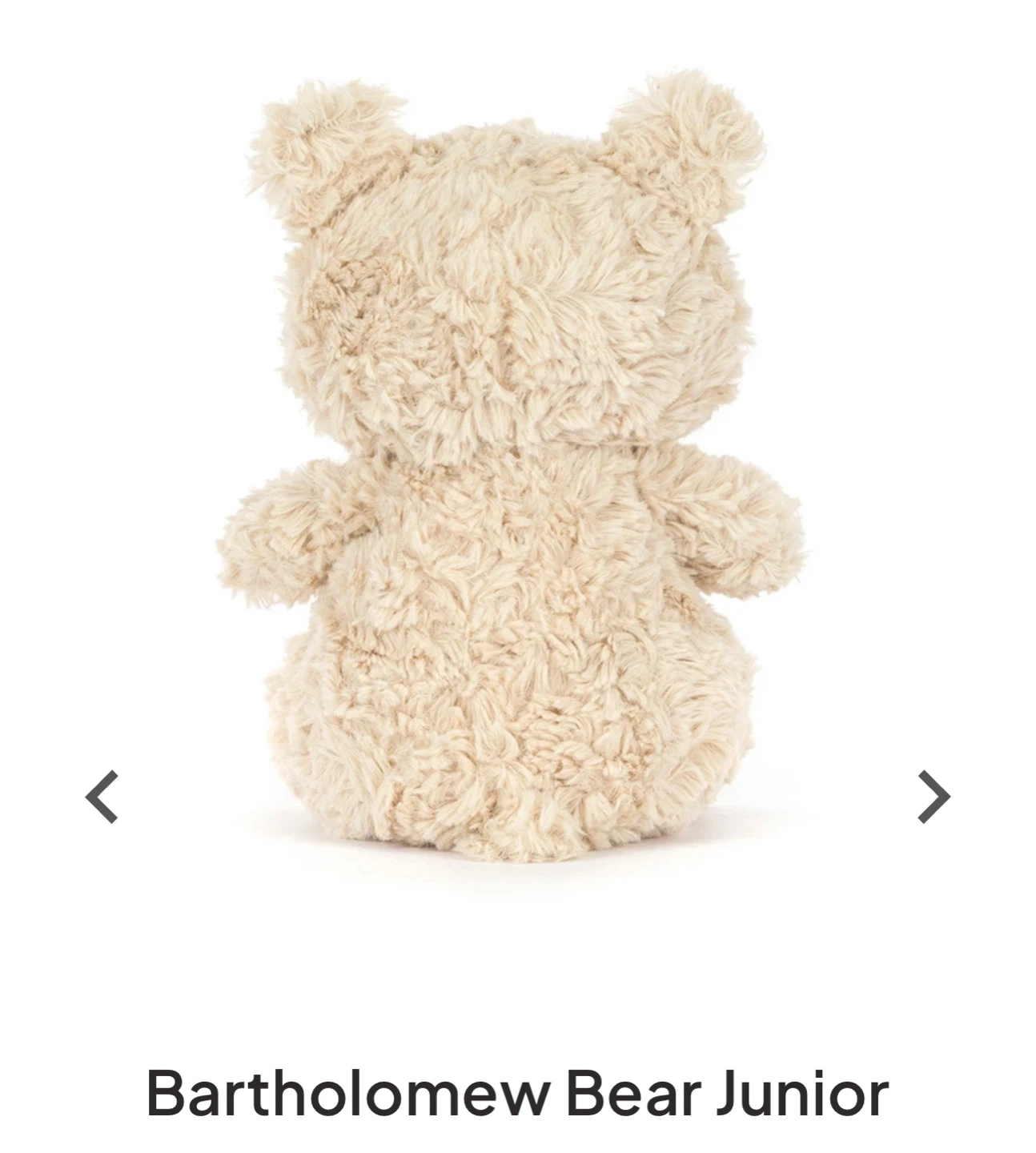 Jellycat Bartholomew Bear Junior Plush Toy - photo 5