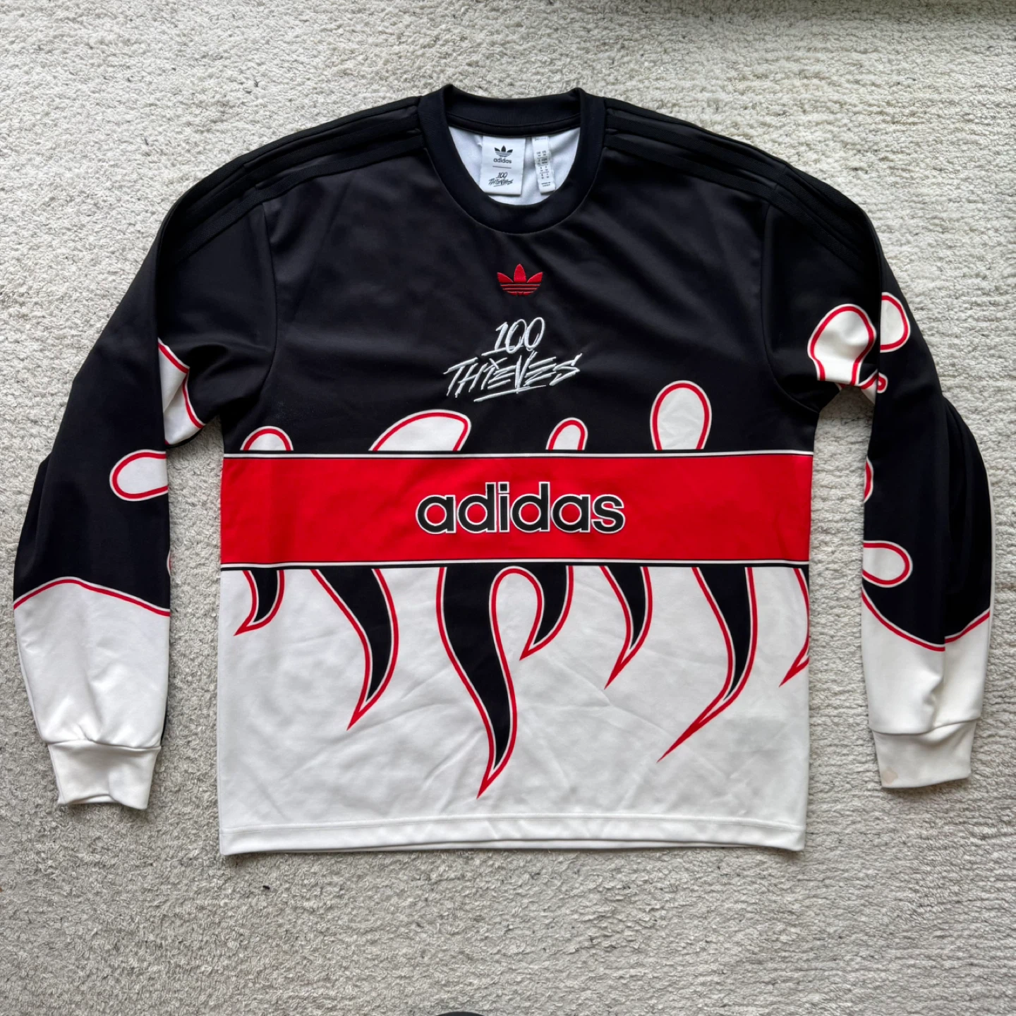Adidas Originals Long Sleeve Jersey 100 Thieves