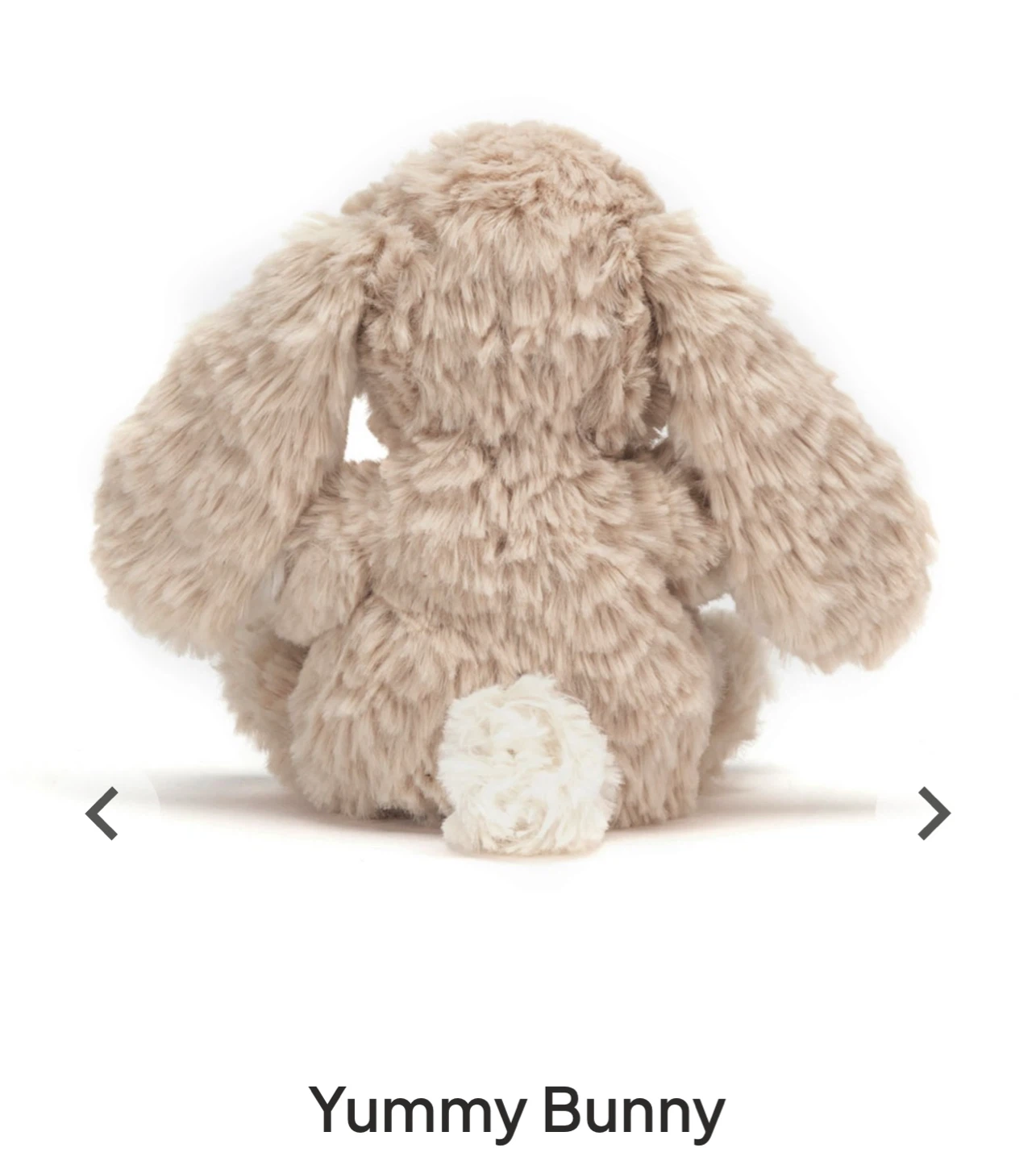 Jellycat Yummy Bunny Beige Plush Toy - photo 4