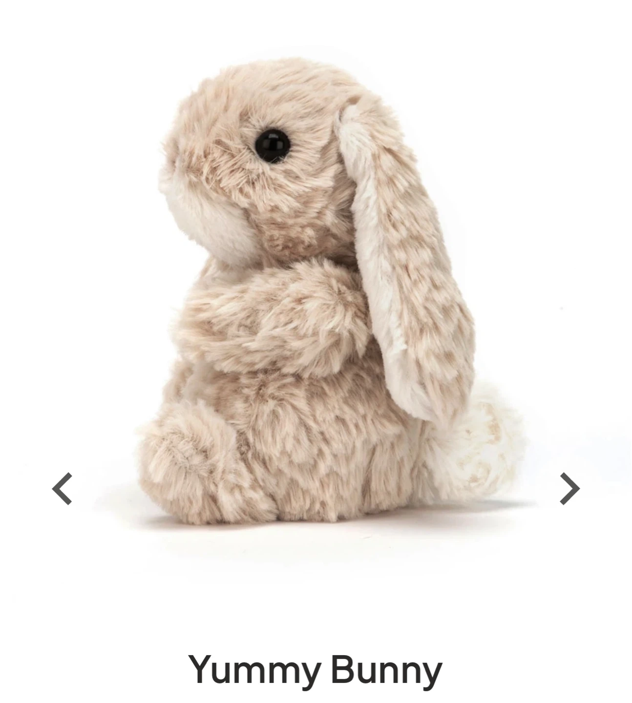 Jellycat Yummy Bunny Beige Plush Toy - photo 3