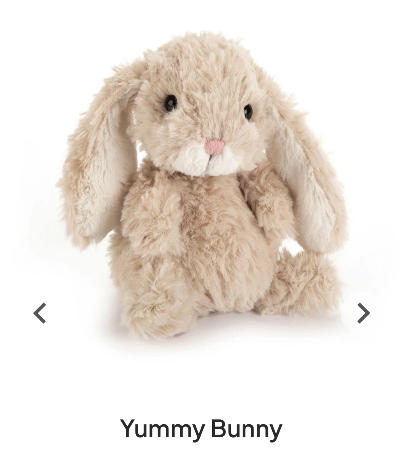 Jellycat Yummy Bunny Beige Plush Toy - photo 2