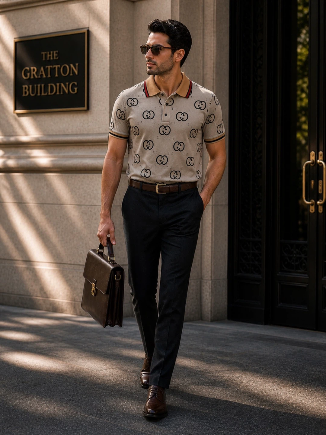 Gucci Monogram Polo Shirt - photo 4