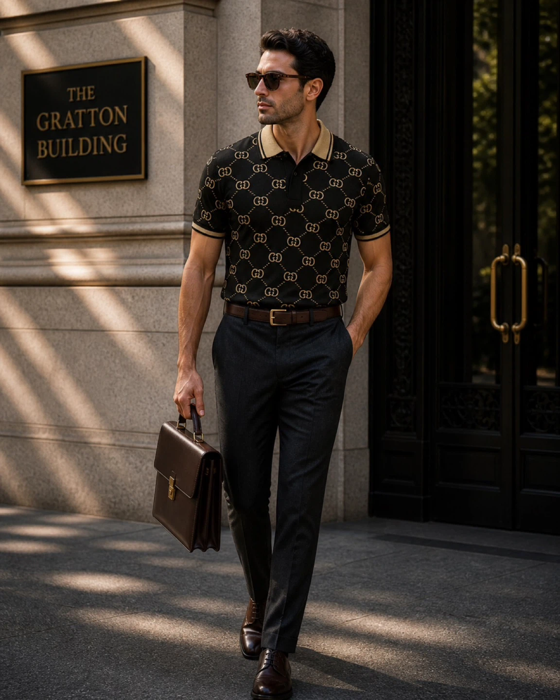 Gucci Monogram Polo Shirt - photo 3