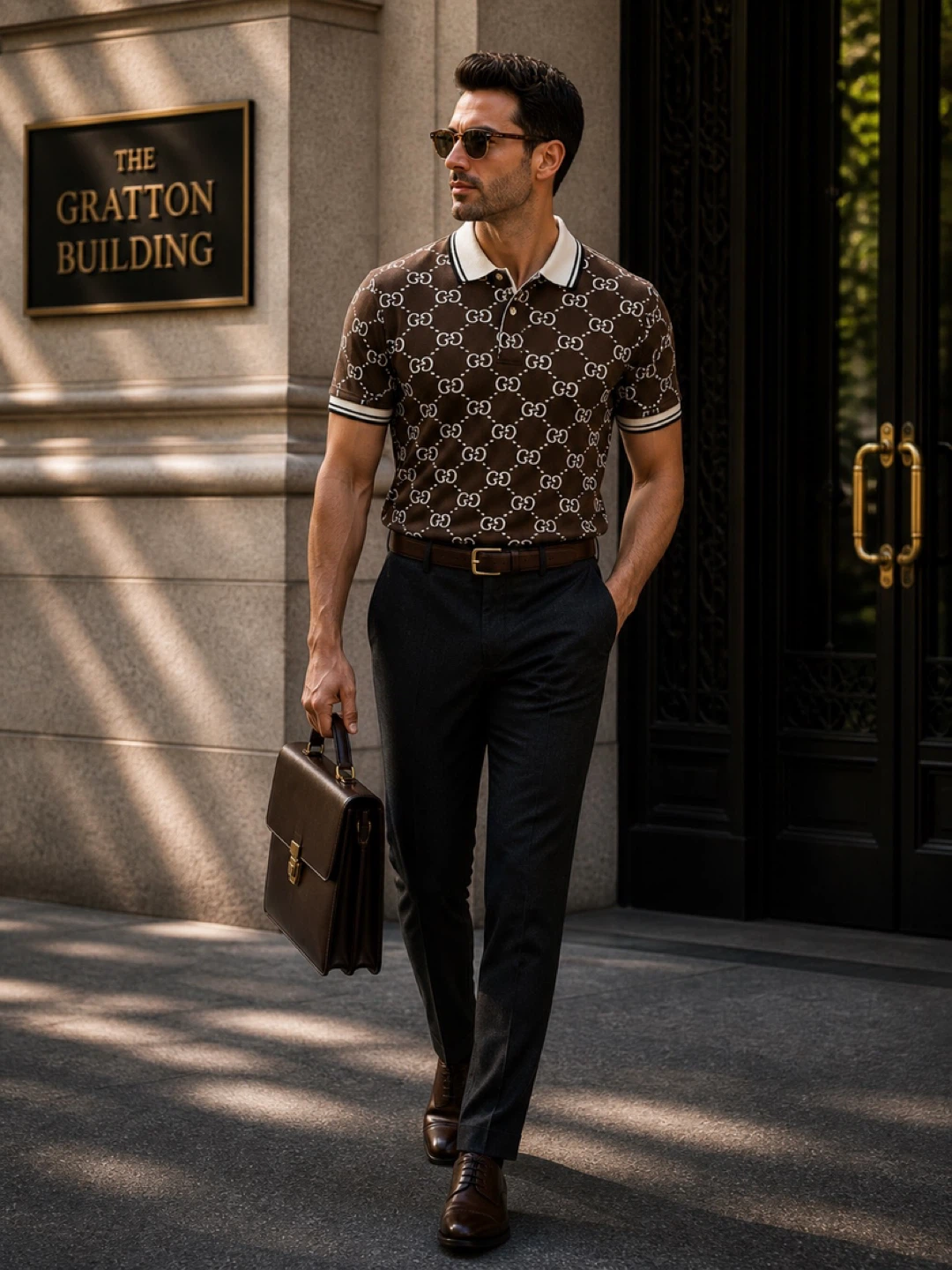 Gucci Monogram Polo Shirt