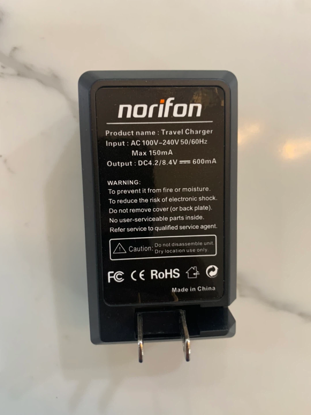 Norifon Travel Battery Charger - photo 5