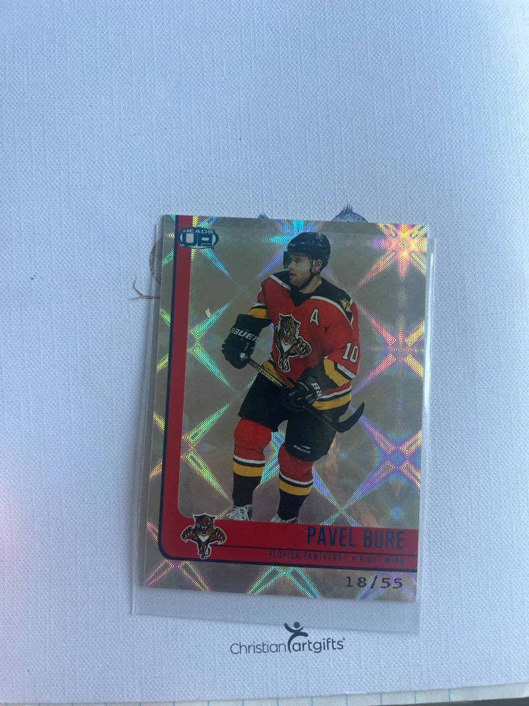 2000-01 Pavel Bure Fleer Hockey card