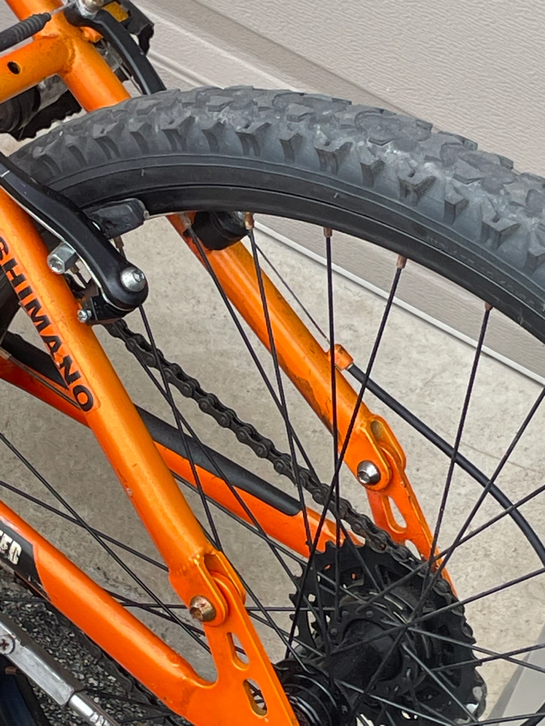 Bike on sale (24”) Orange - photo 4