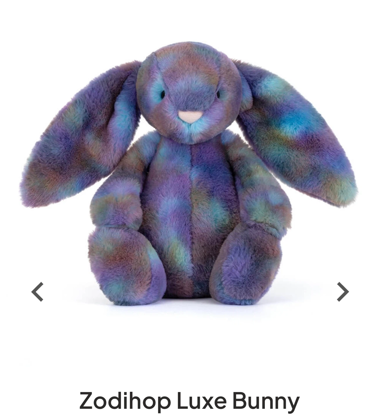 Jellycat Zodihop Luxe Bunny Plush Toy - photo 2