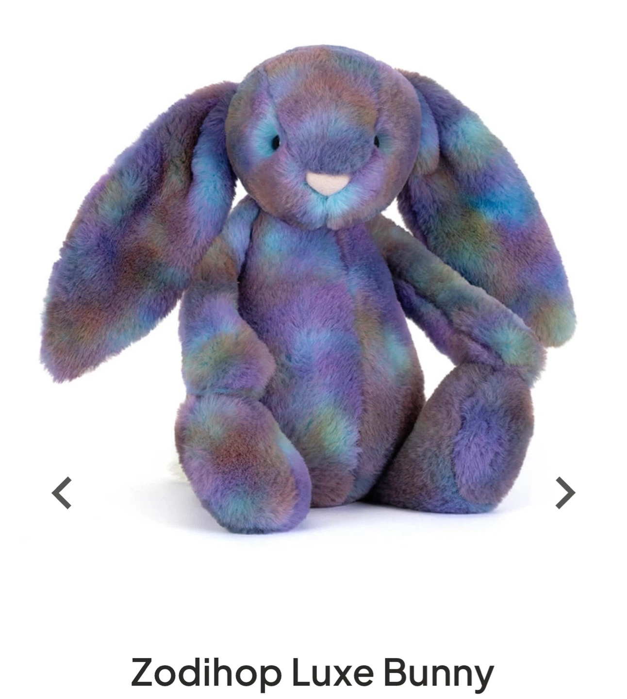 Jellycat Zodihop Luxe Bunny Plush Toy - photo 3