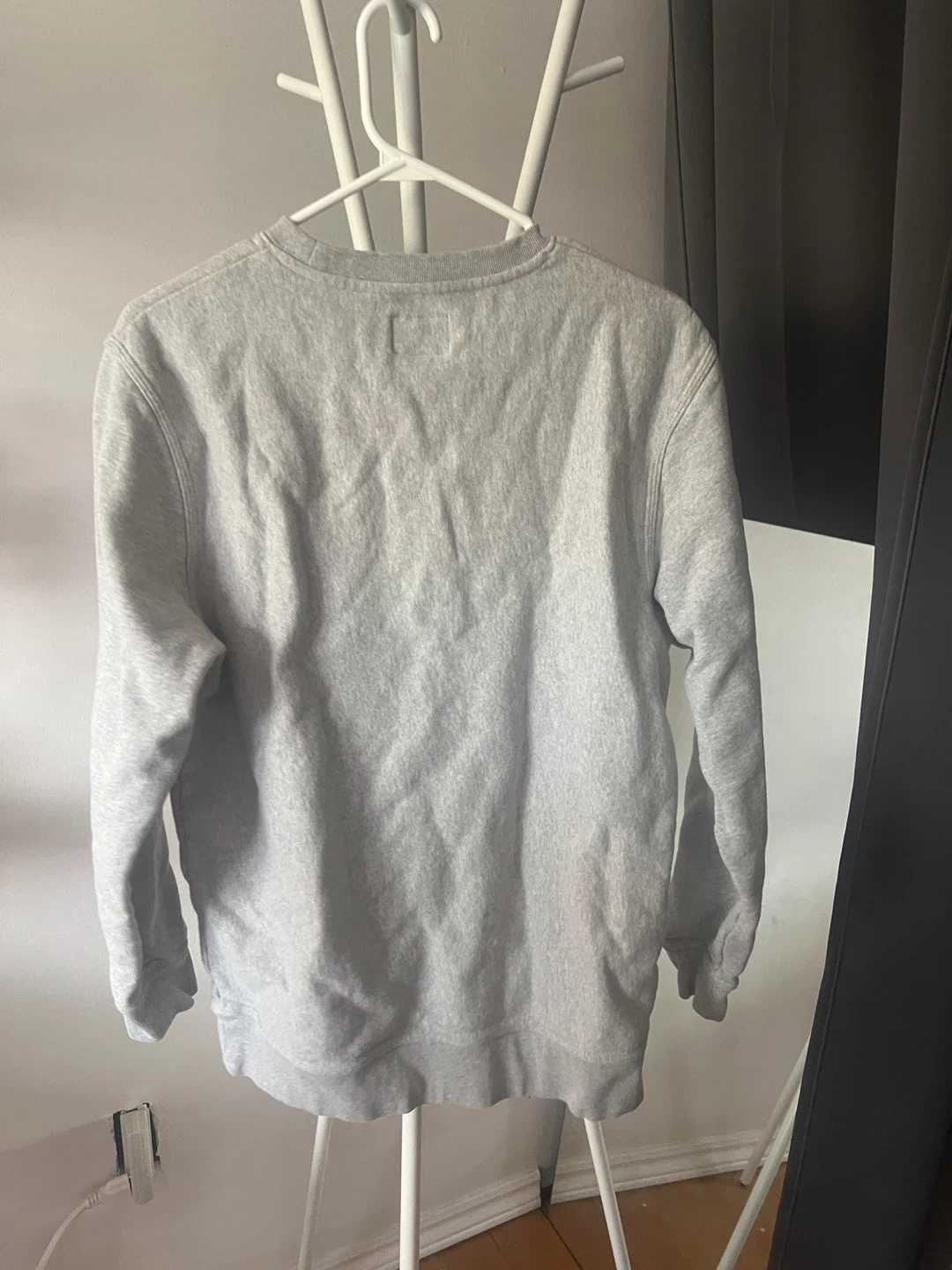 Stussy Grey Crewneck Sweatshirt - Large - photo 3