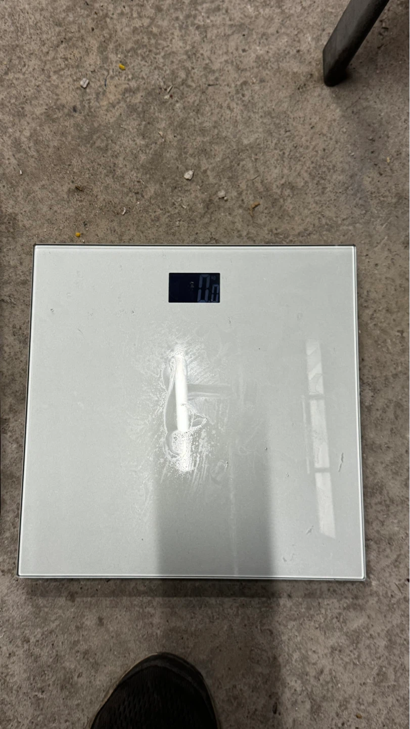 White Glass Digital Body Scale - photo 4