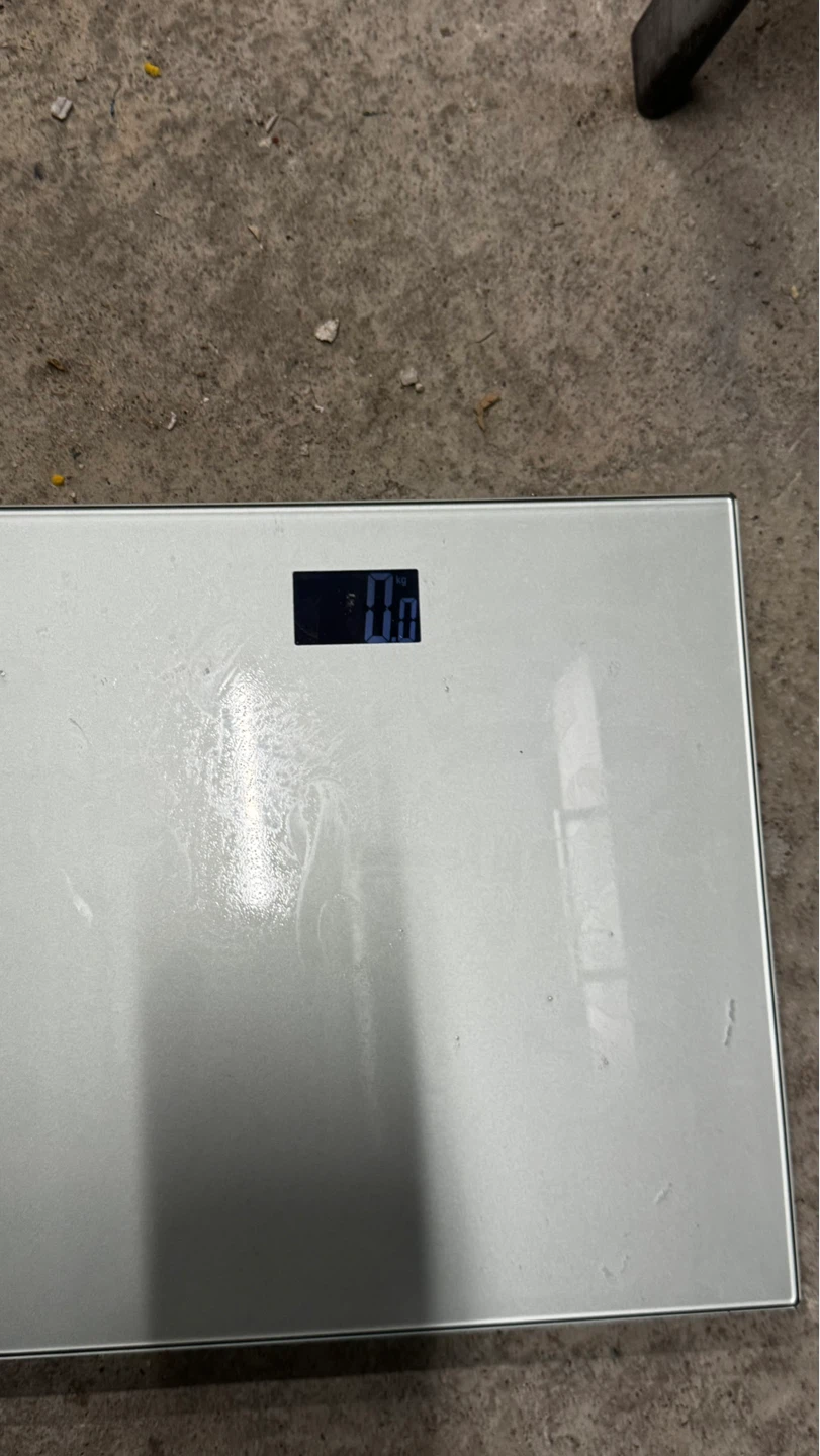 White Glass Digital Body Scale - photo 2