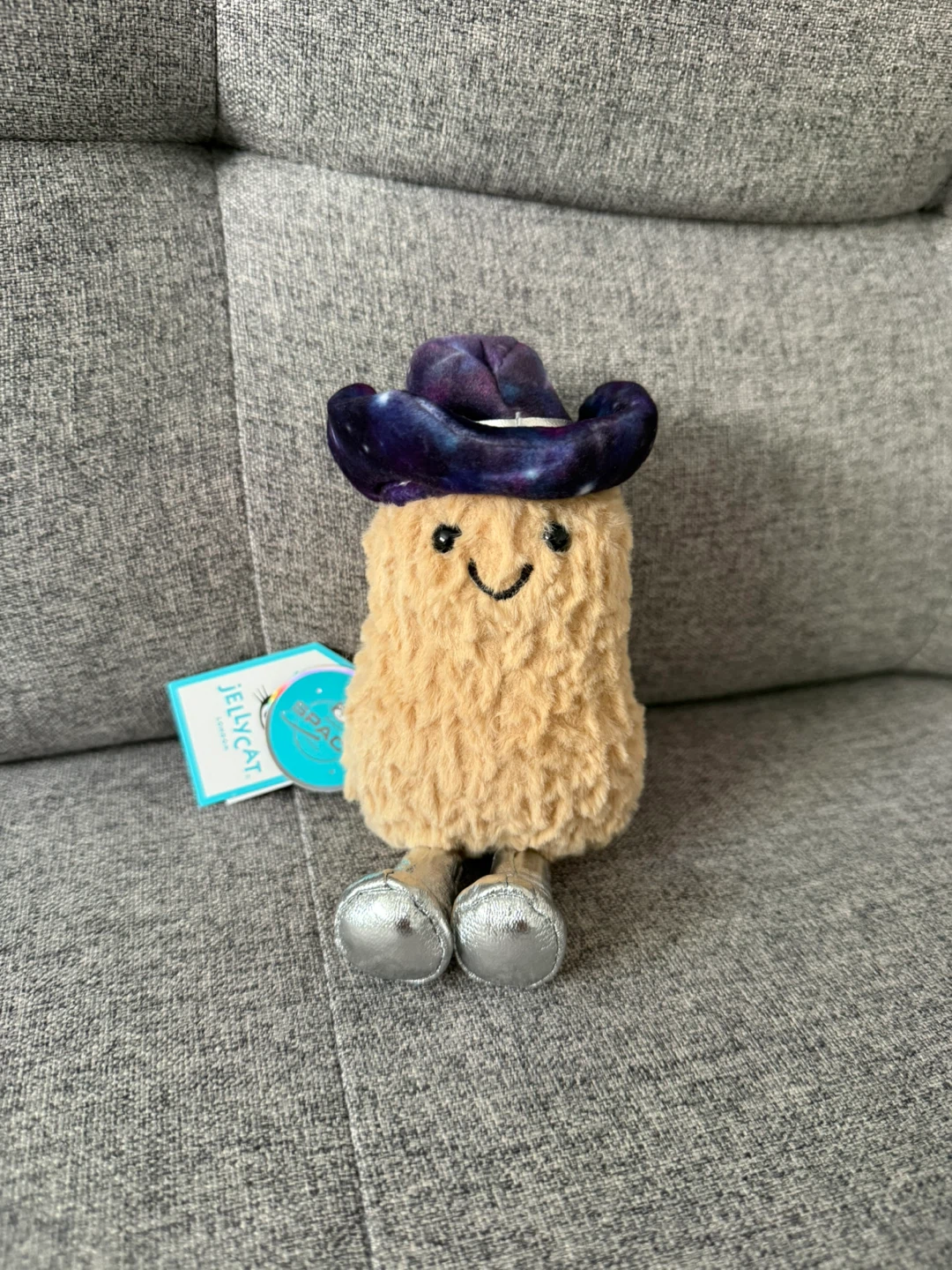 Jellycat Amuseables Peanut Space Rodeo Outfit Plush