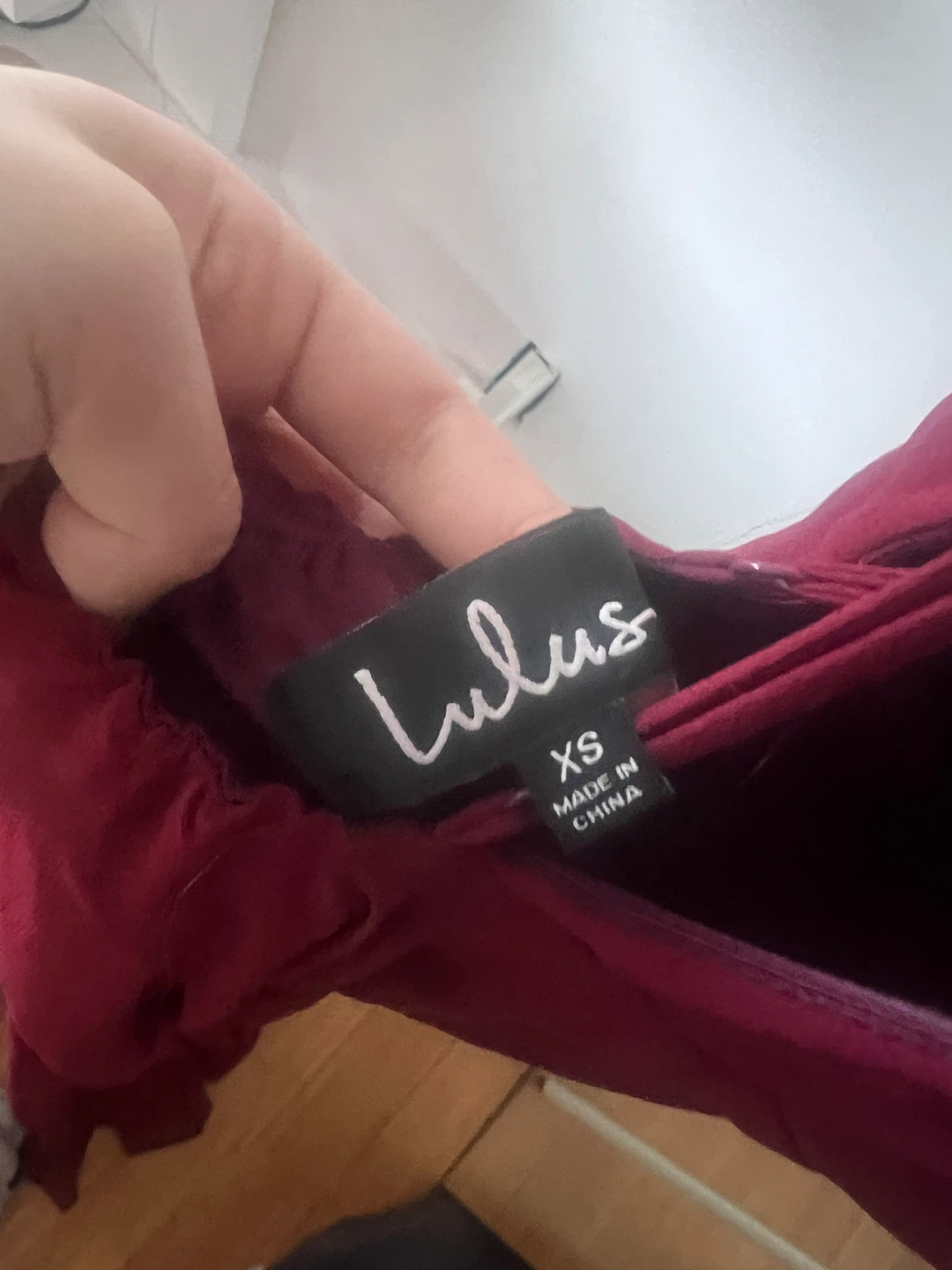 Lulus burgundy maxi dress XS - photo 3