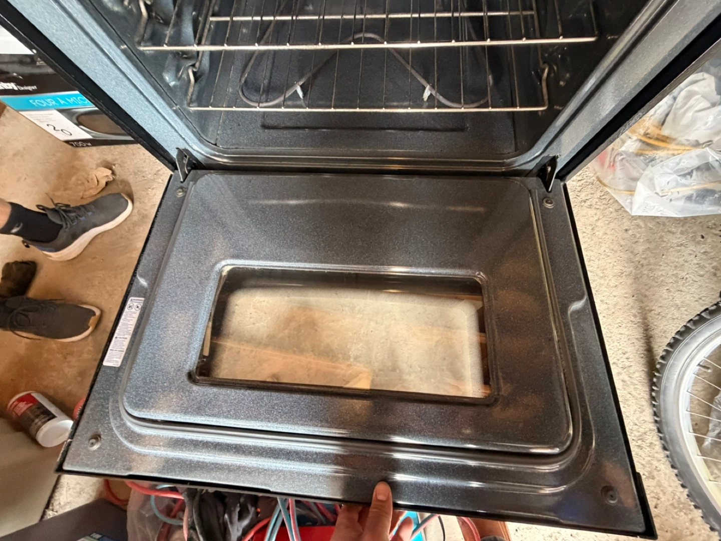 Black Gas Range Oven - photo 3
