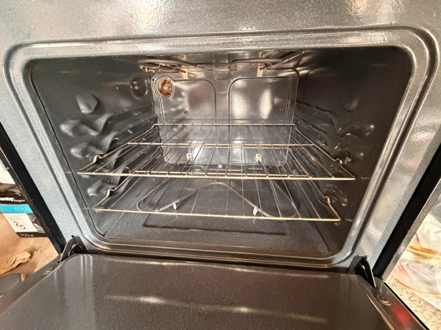 Black Gas Range Oven - photo 2