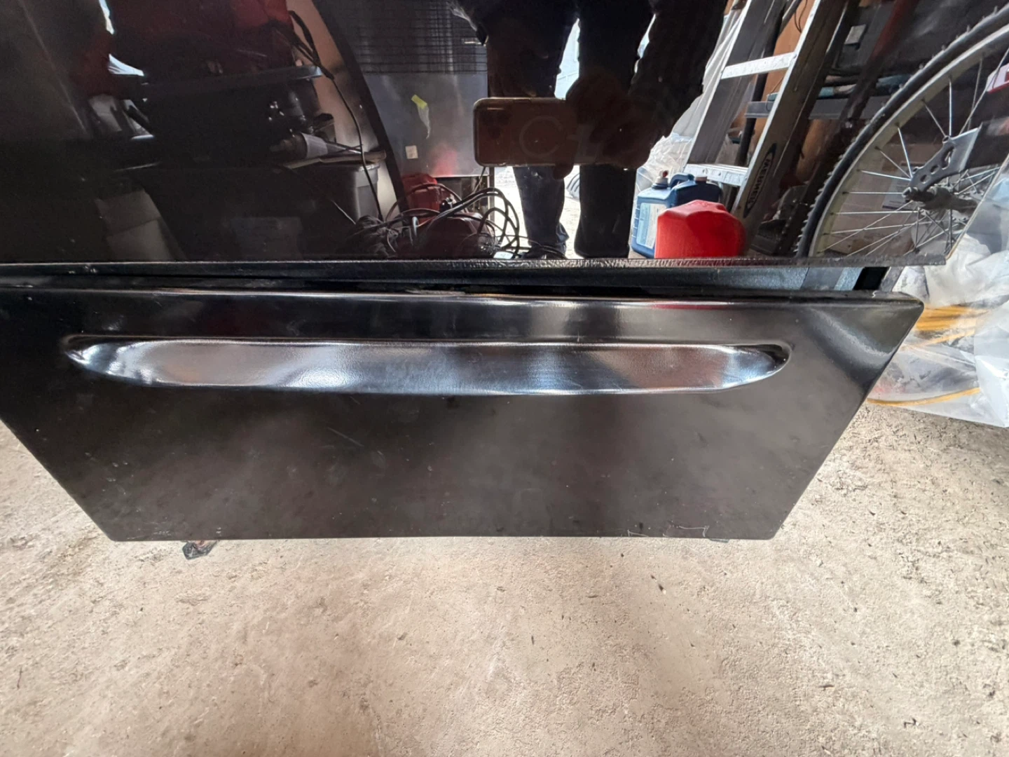 Black Gas Range Oven - photo 5