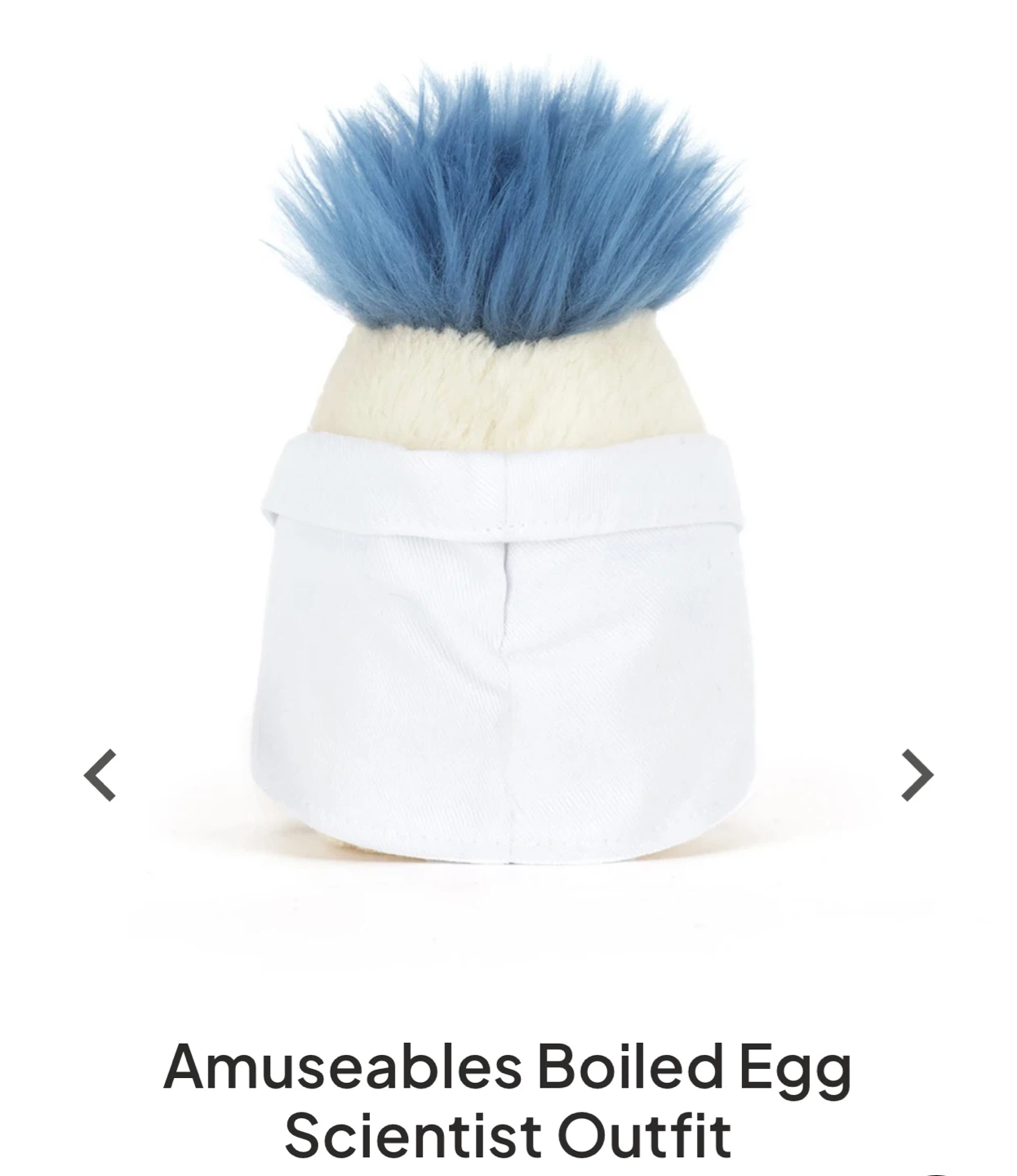 Jellycat Amuseables Boiled Egg Scientist Plush Toy - photo 5