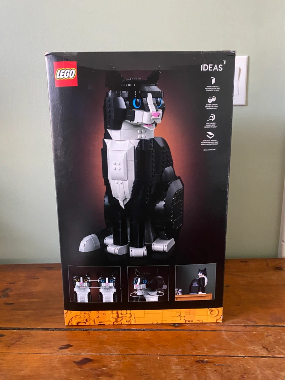 LEGO Ideas 21349 Tuxedo Cat Set Brand New - photo 2