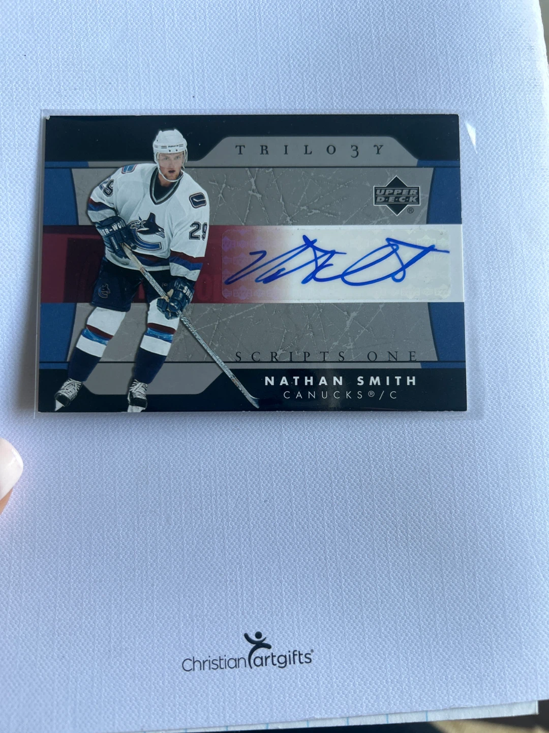 Upper Deck Nathan Smith Autographed