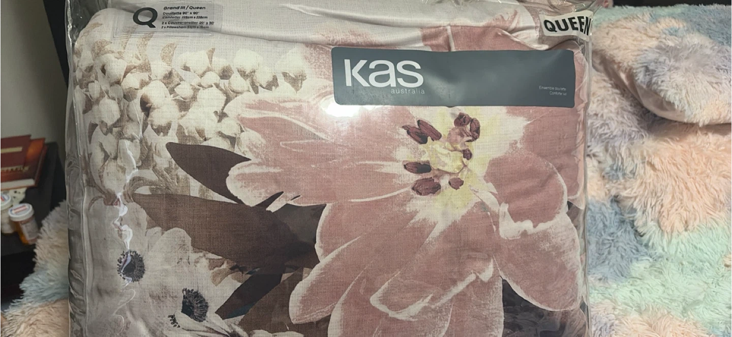 KAS Australia Selena Comforter Set Queen