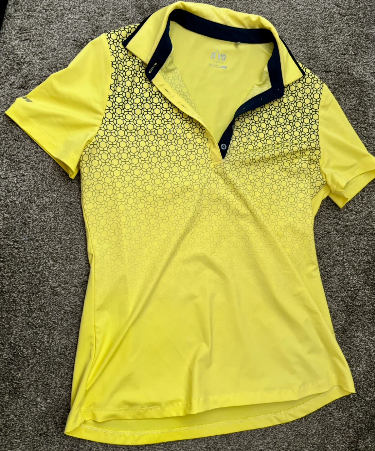 NOVO Women's Yellow Golf Polo Shirt