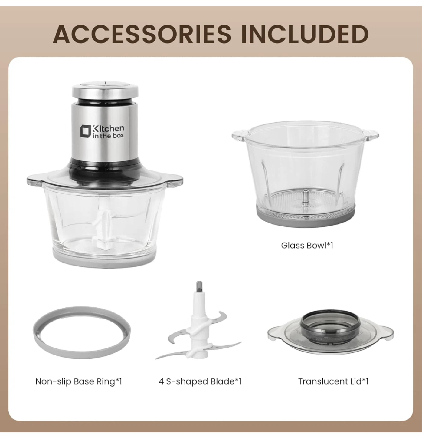 Kitchen in the Box Food Chopper 400W - photo 3