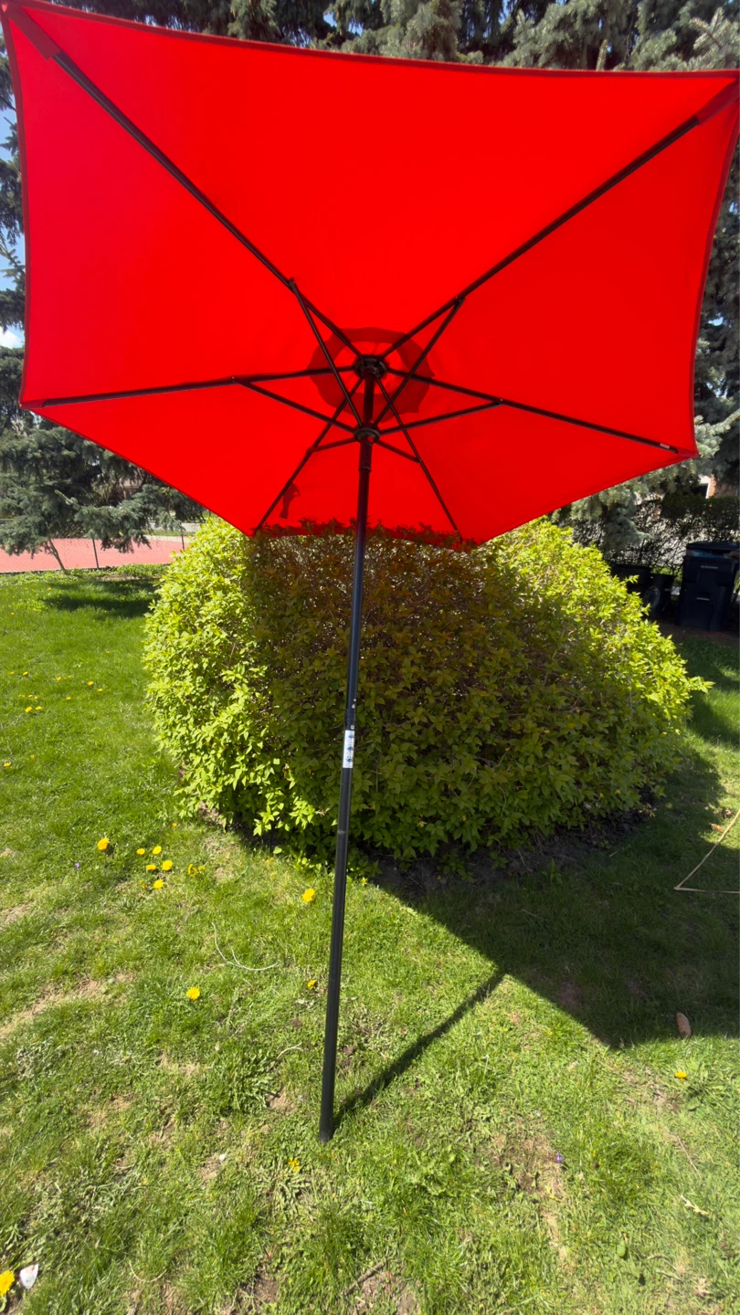 Red Patio Umbrella - photo 3