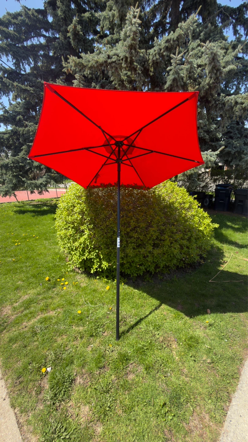Red Patio Umbrella
