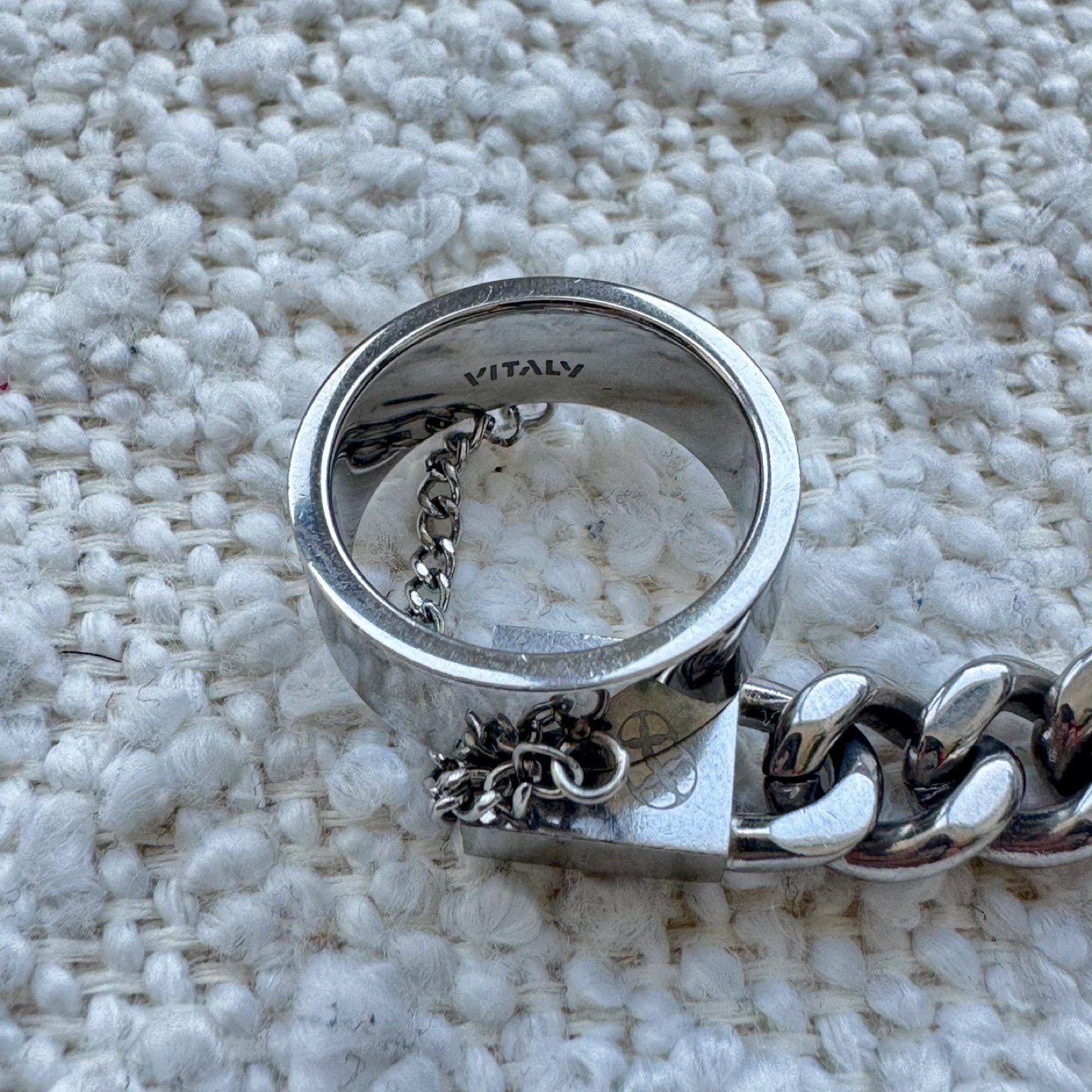 Vitaly Stainless Steel Ring - photo 3