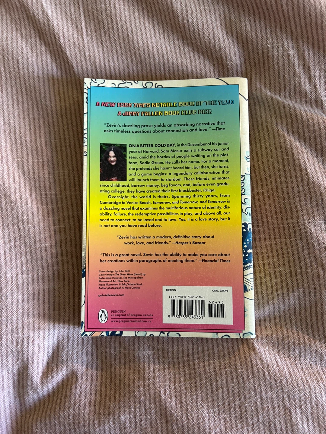 Tomorrow, and Tomorrow, and Tomorrow: A Novel by Gabrielle Zevin - photo 2