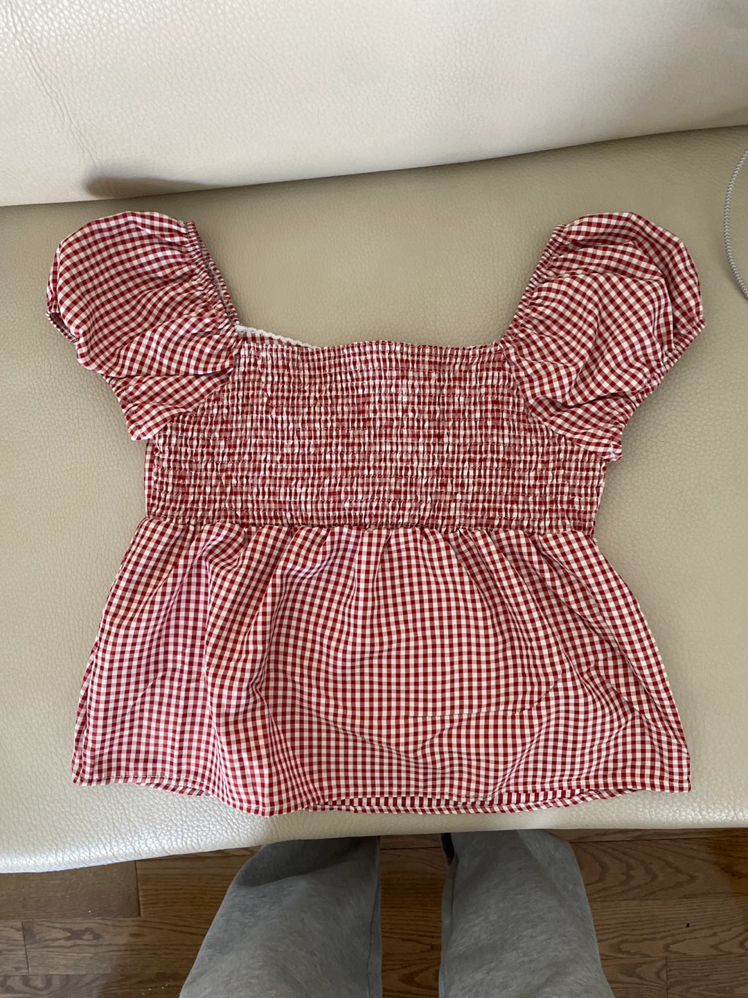 Red babydoll Top - photo 2