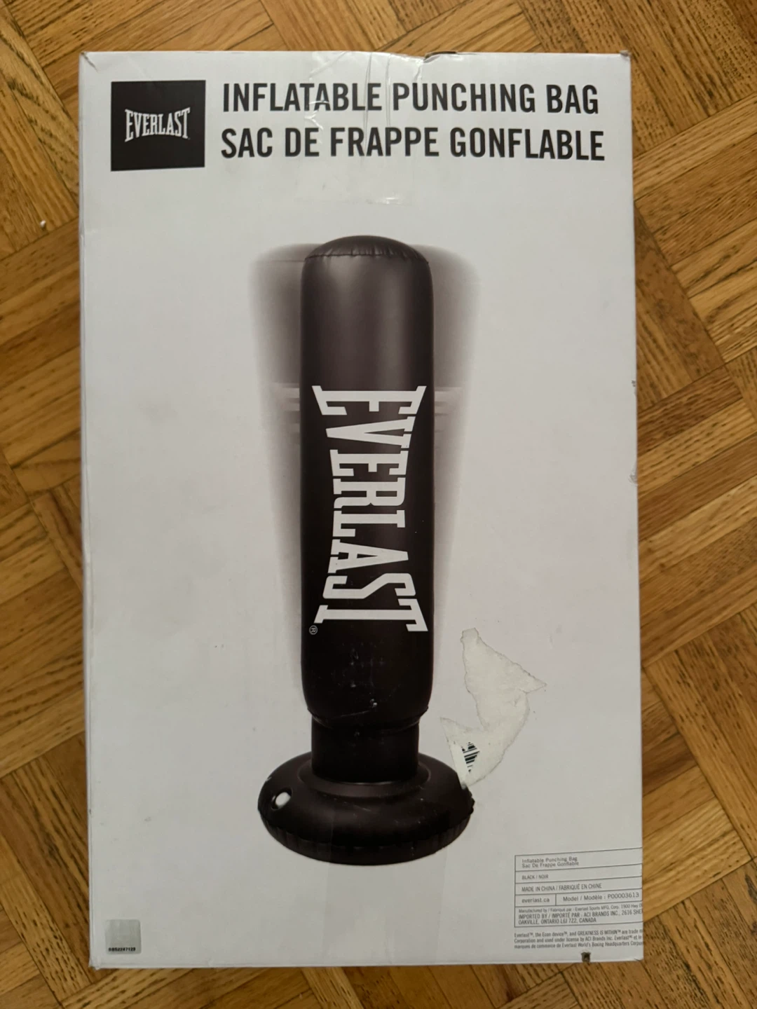 Everlast Inflatable Punching Bag - BNIB