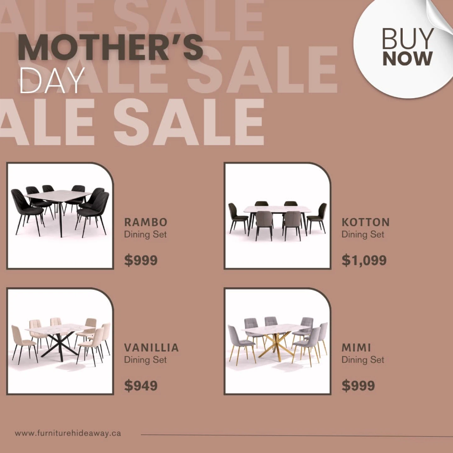 Mother’s Day Sale 💐 Furniture Event - photo 3