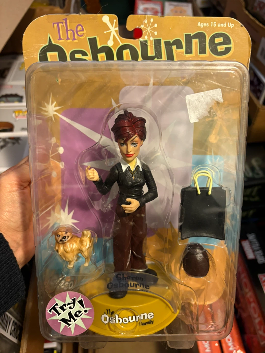 The Osbourne Family 2002 Sharon Osbourne Figure