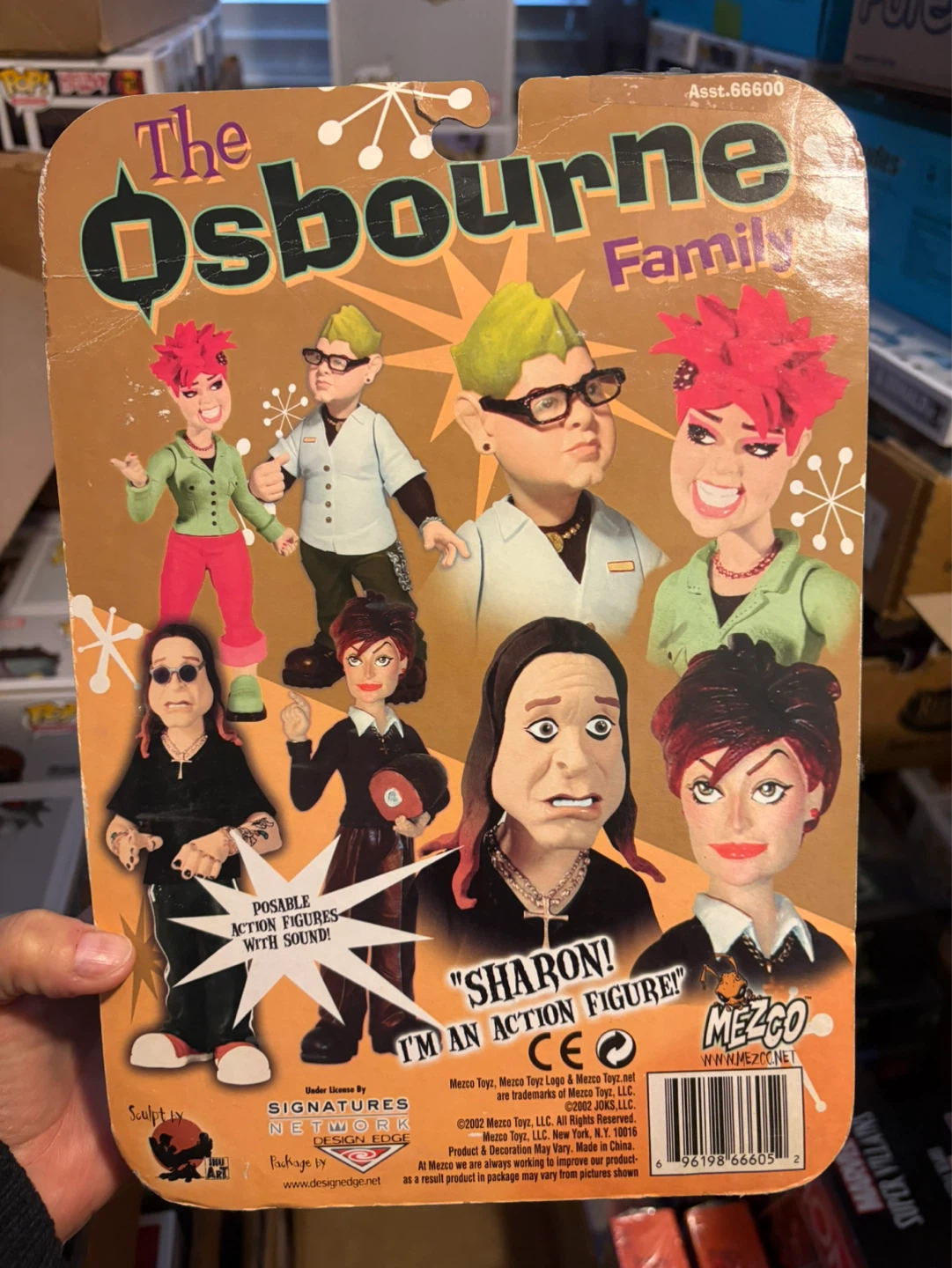 The Osbourne Family 2002 Sharon Osbourne Figure - photo 2