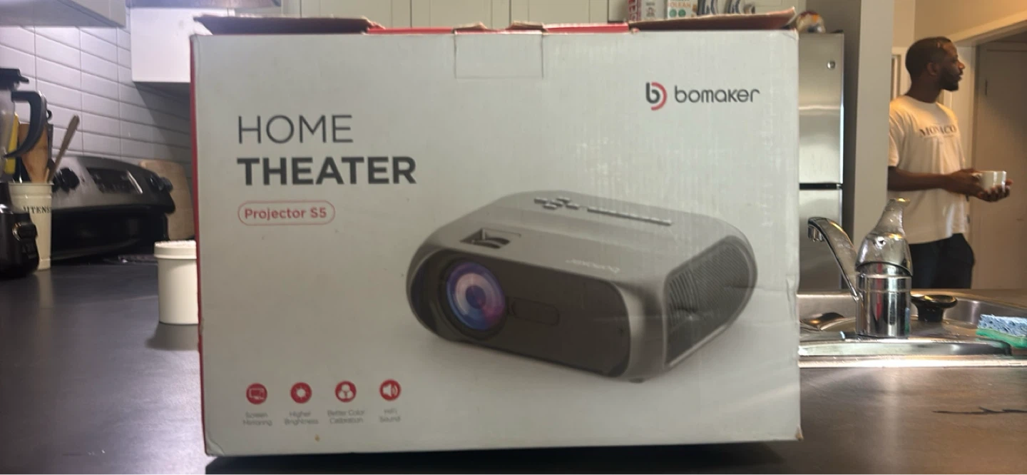 Bomaker Projector S5 Home Theater