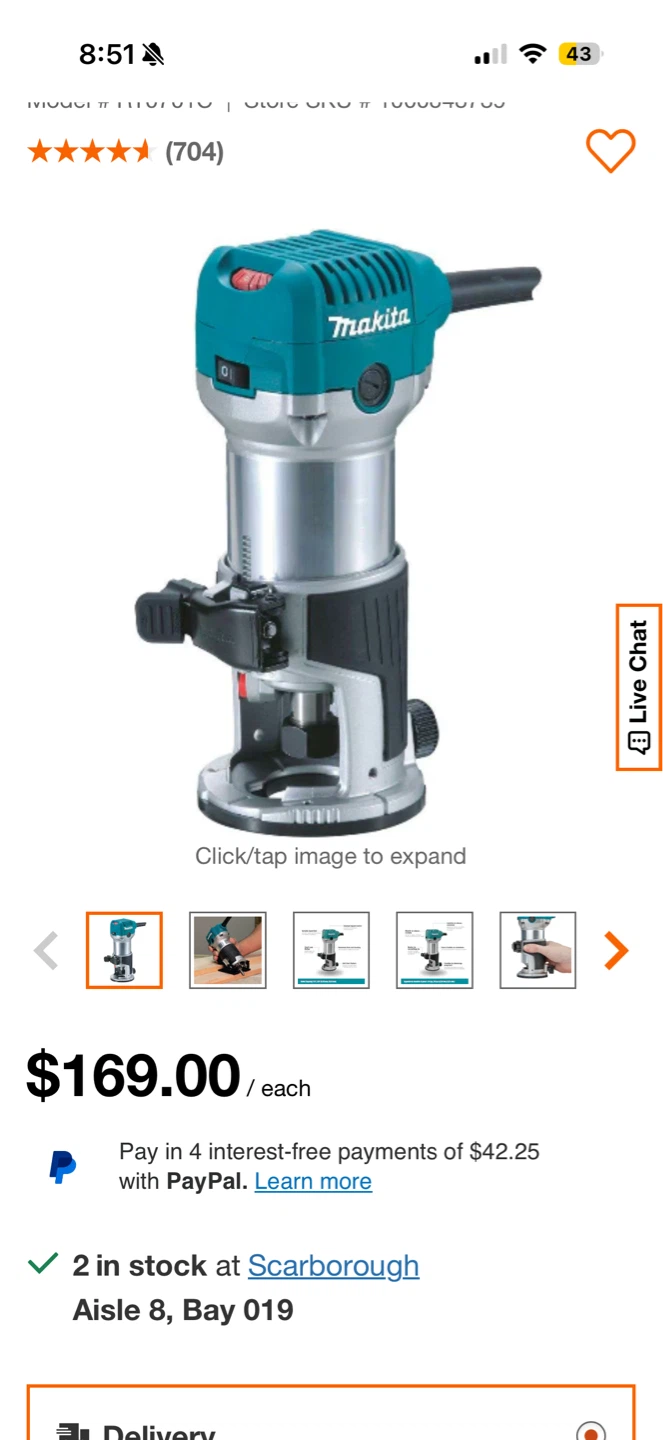 Makita Trim Router
