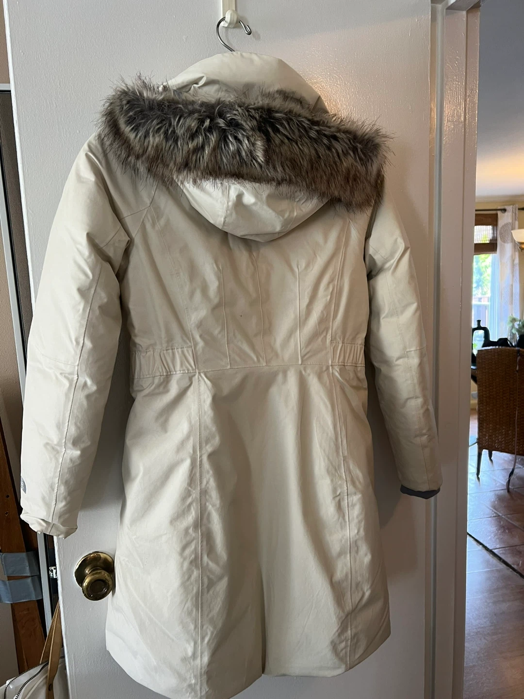 The North Face Women's Arctic Parka - Cream, Size Medium - photo 2